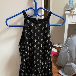 Black and white dress